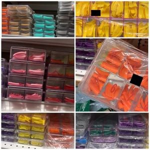 Colorful nail tips 😍🥰